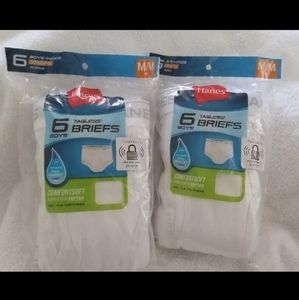 Boys Hanes Tagless Briefs